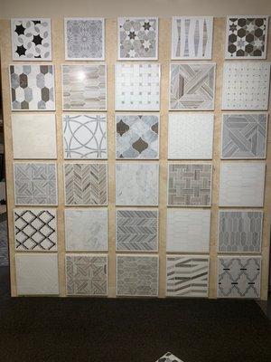 Marble Waterjet cut mosaics