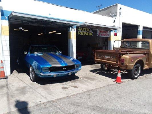 1969 Camaro and C10 Truck