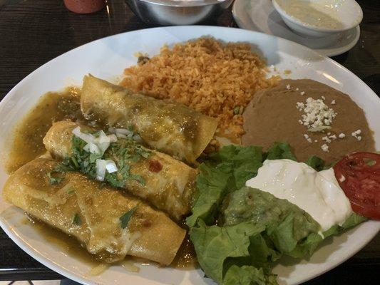 Enchiladas Verdes