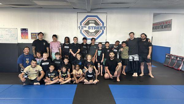 12th st Jiu Jitsu kids class