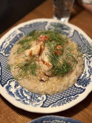 Lobster risotto