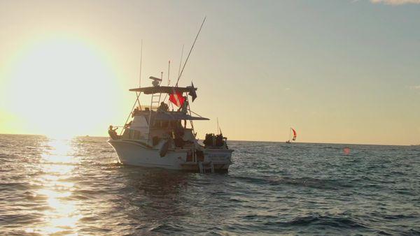 Sunset Charter on Ocean Therapy