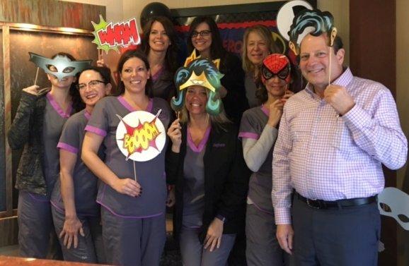 Our fun and amazing Super Team! Dr. Jeffrey A. Hoffman DDS - Just for Kids Dentistry