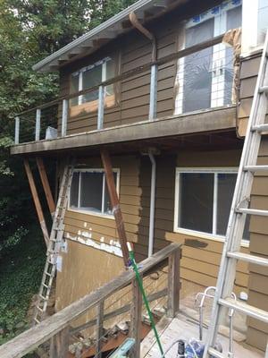 Only 3 stories or less! This was in SW Portland late 2015- great customers