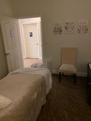 Massage room