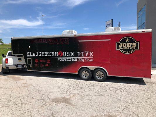 A recent Trailer Project for Joe's KC Barbecue!