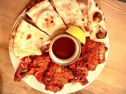 Tandoori Chicken and Garlic Naan