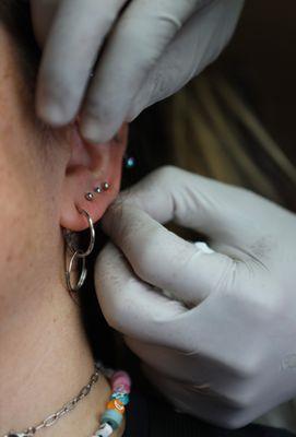 Ear piercing's