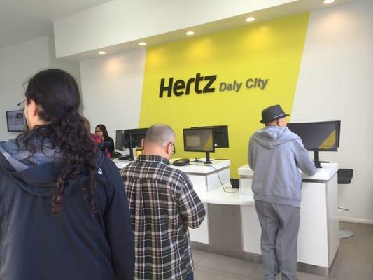 Daly city branch of Hertz is the worst and very UNORGANIZED rent a car branch ever!!!! I DONT RECOMMEND THIS PLACE..