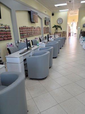 Manicure stations