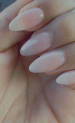 Perfect Almond shaped acrylic nails