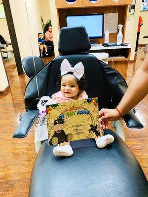 Tiny smiles deserve expert care! At Rodeo we make sure that your child's first dental visit is one they will cherish for years to come!