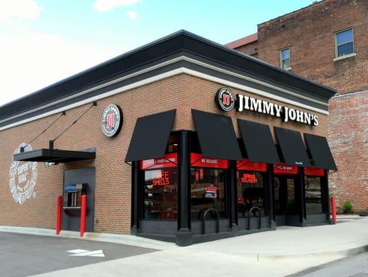 Restaurant Exterior with Drive Thru