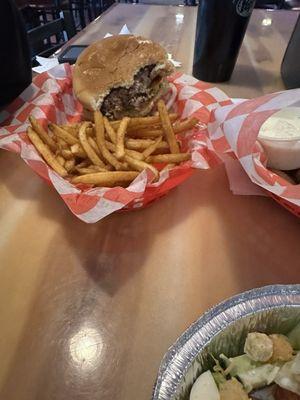 Murf Burger (8oz) & Fries