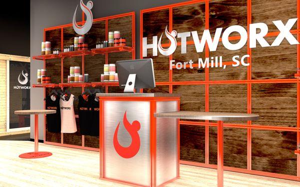 The HOTWORX Fort Mill Studio lobby