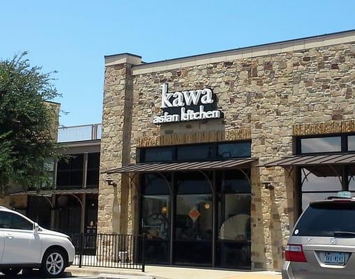 The exterior of Kawa's.