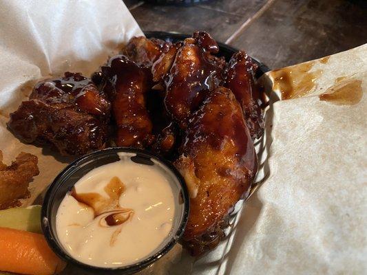 Smoked wings