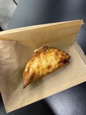 Bacon, egg and cheese empanada