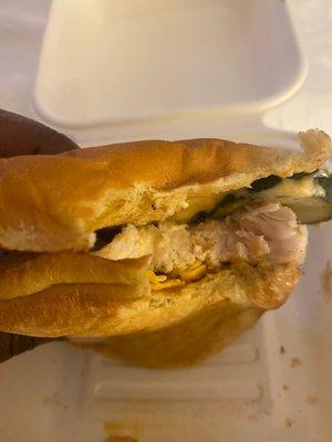 Chicken sandwich