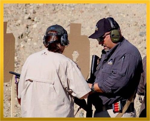 ONE on ONE Firearms provides students detailed instruction on the use of their specific firearm(s).