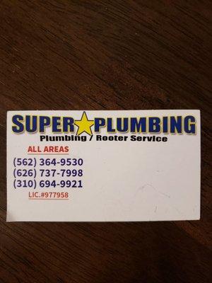 Super Star Plumbing