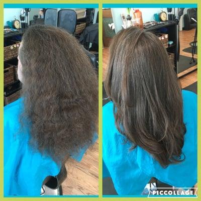 100% formaldehyde free keratin treatment