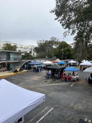 View of market from second floor