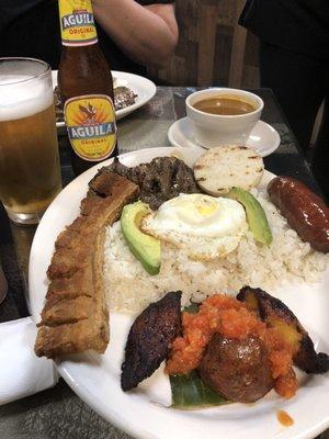 Bandeja Paisa.