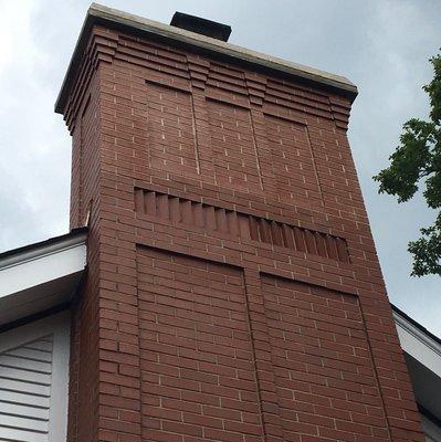 Our skilled masons specialize in decorative custom designed chimney rebuilds.