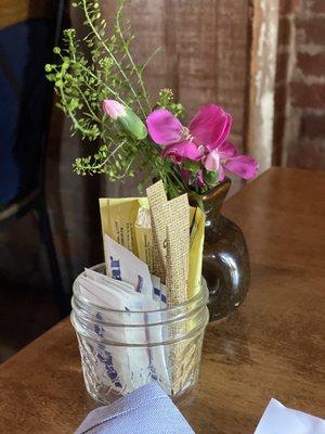 Flowers on our table