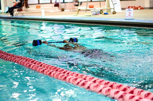 Our Learn to Swim group is for adults who are looking to gain more confidence in the water.