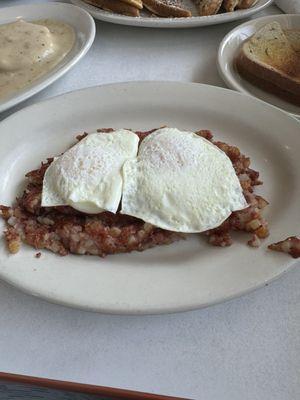 Corned Beef Hash & Eggs