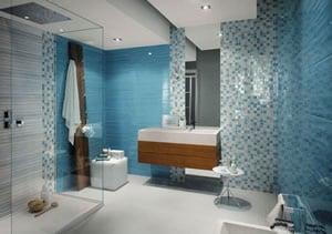 Mosaic Tile Bathroom Remodel Atlanta