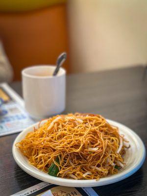 Fried noodle with soy sauce