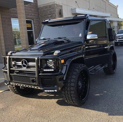 We specialized on G wagon upgrades in USA. Call us for coolest interior and exterior upgrades