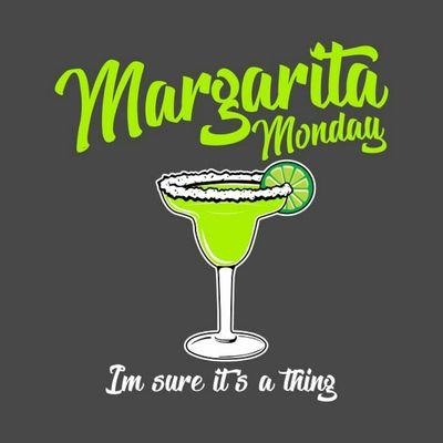 The weekend may be over but who says you cant have a margarita on a Monday??? No one so stop by and grab a bottle or 2.