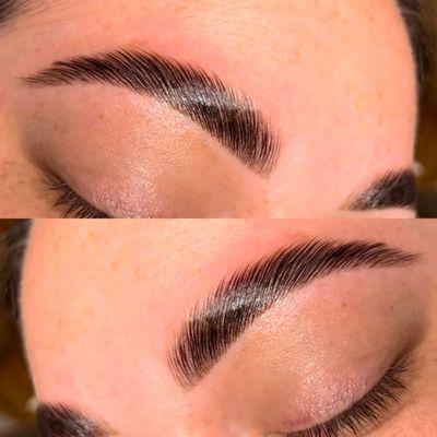 Brow lamination by Jamie.