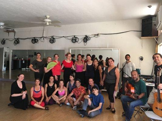 Flamenco Classes at Muevete Dance Studio in Lemon Grove