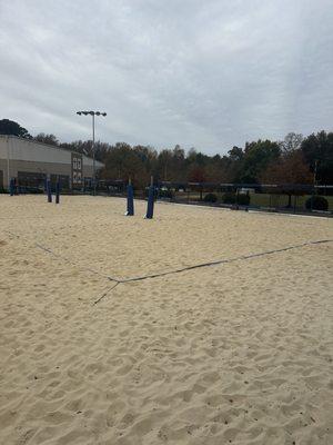 Sand courts