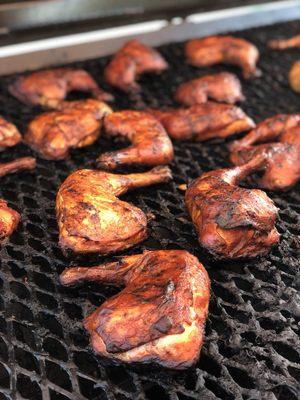 Grilled BBQ Chicken Quarters on Wednesday!