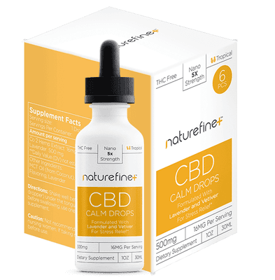 NatureFine CBD Calm Drops