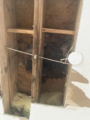 Bigger hole with mold