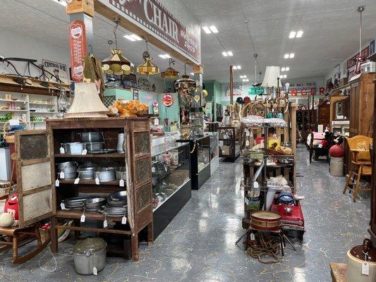 Huge selection of antiques