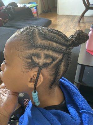 Natural hairstyle braiding gel