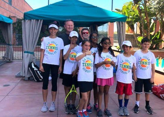 We have USTA sanctioned Junior Team Tennis