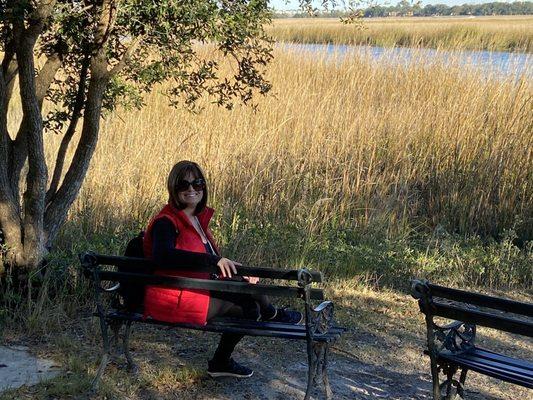 Benches to rest and enjoy the gorgeous views