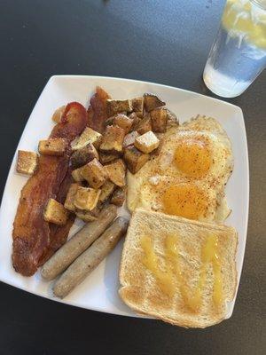 Breakfast plate