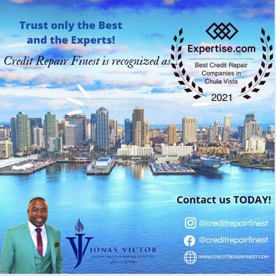 Top 10 best Credit Repair companies in San Diego Credit Repair finest rank #2 .