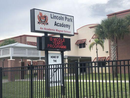 Stop #2 Lincoln Park Academy where Zora Neale Hurston taught English briefly.