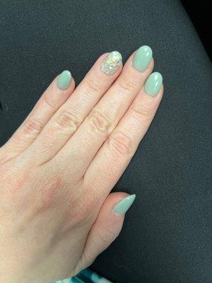 SNS manicure